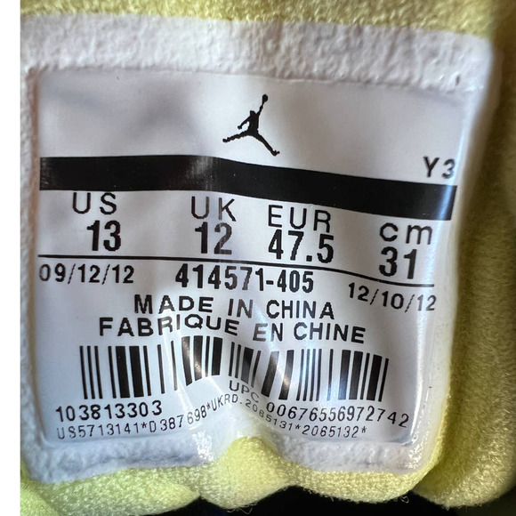 Jordan Men's Blue Sneakers - Picture 13 of 13